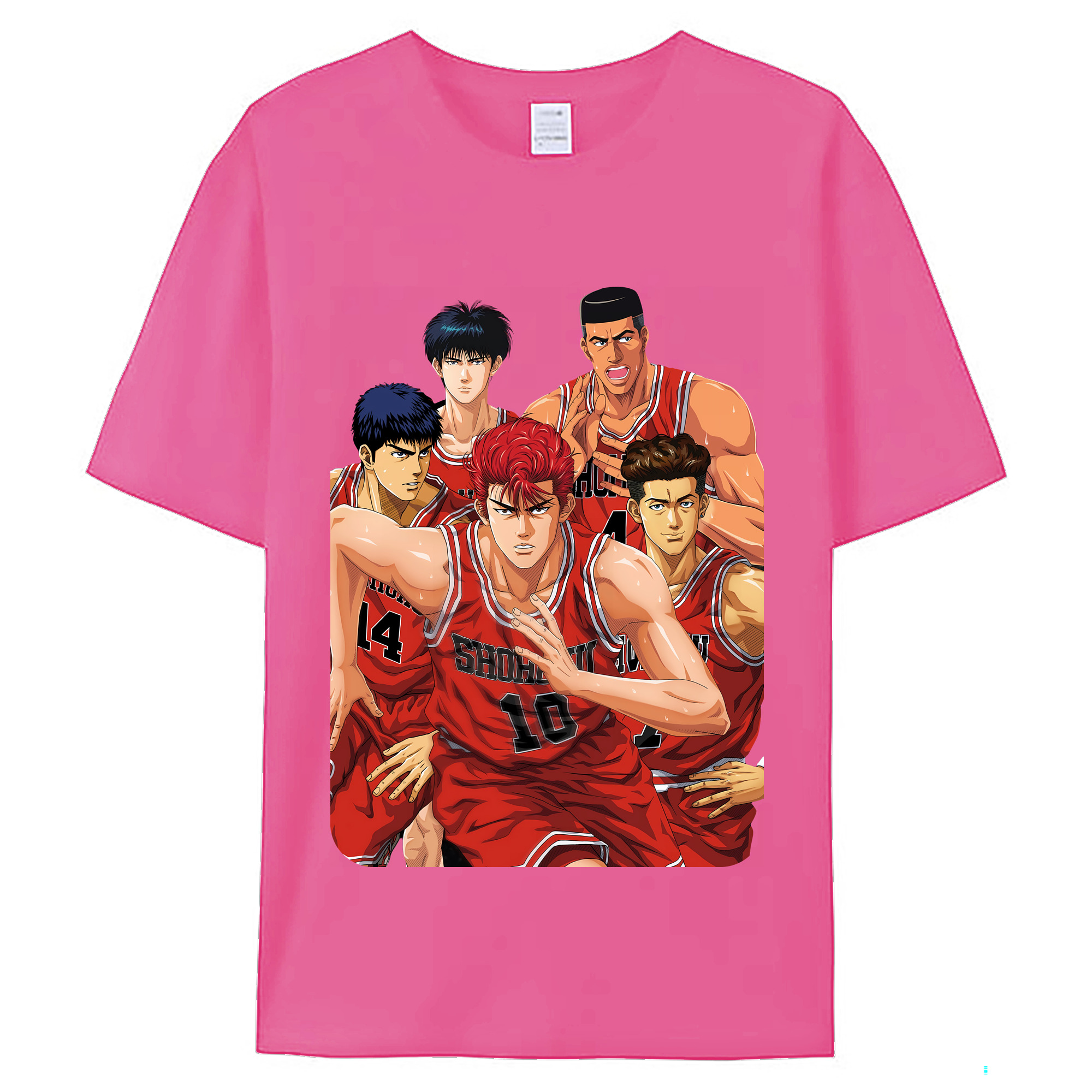 （画像用） SLAM DUNK／スラムダンク レディースカジュアルプリントTシャツ（綿100％）